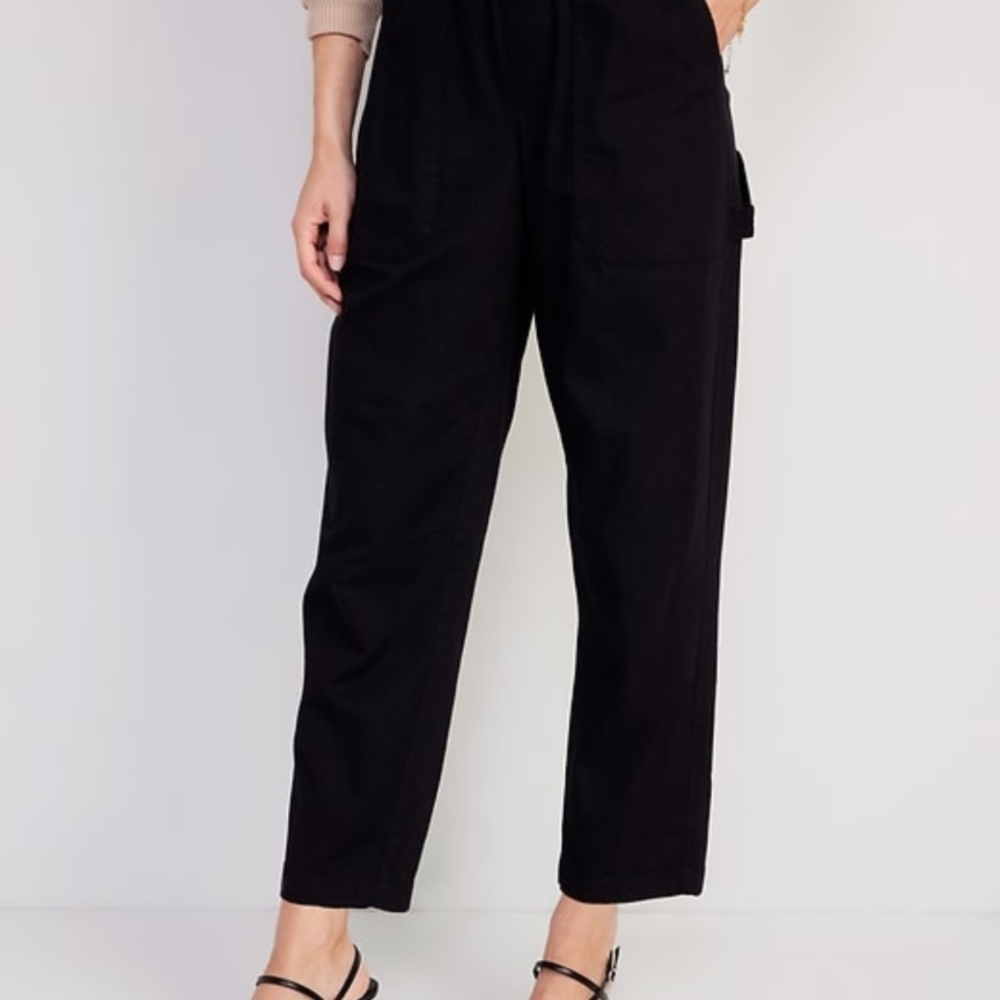Old Navy Women's Black Cropped Pants